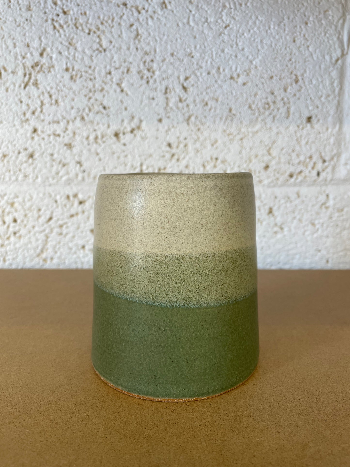 Lagoon Green Short Vase